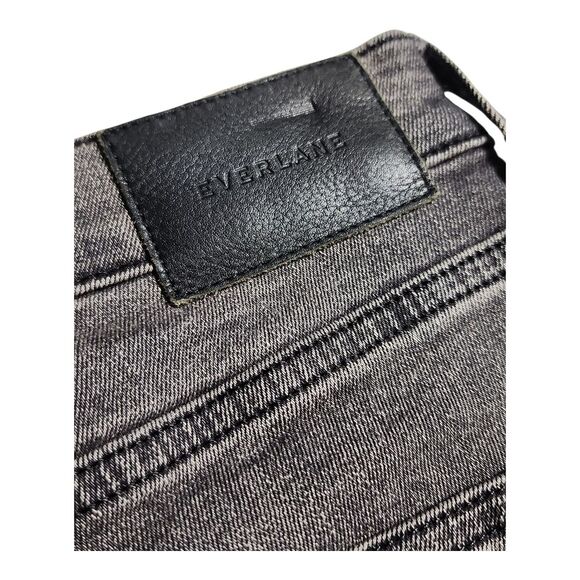 Everlane Ankle Skinny Jeans Women Sz 26 Gray MidRise Normcore Clean Girl Capsule - Picture 7 of 10